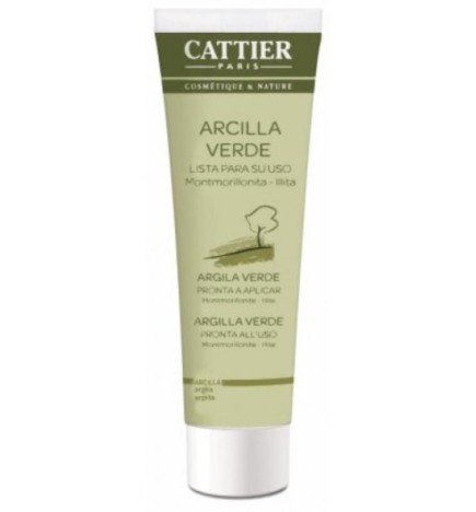 Mascarilla arcilla verde Cattier 100 ml.