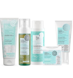 Pack cuidado facial completo piel seca Natura Siberica 5 productos
