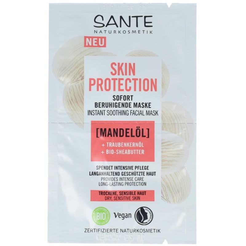 Mascarilla Calmante Skin Protection Sante (piel sensible)