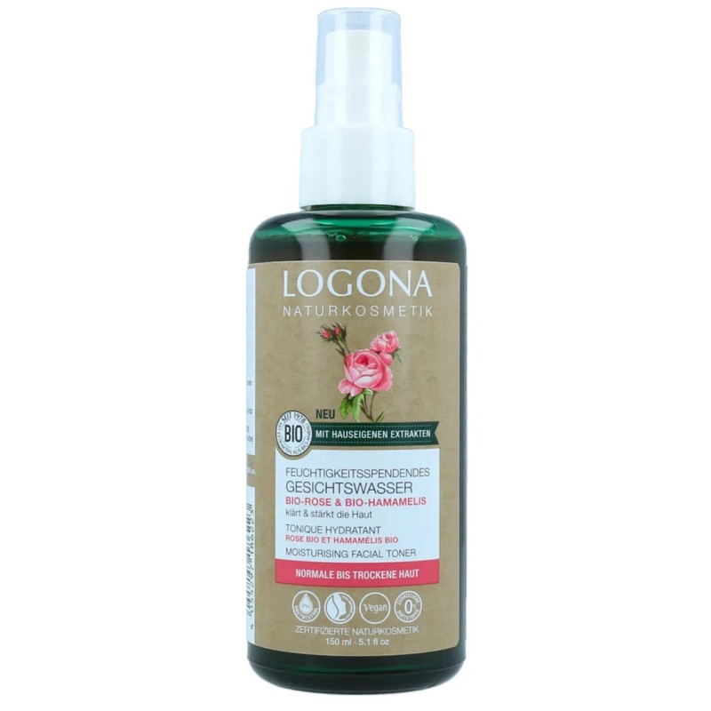 Tónico facial Rosa Damascena Logona 150 ml.