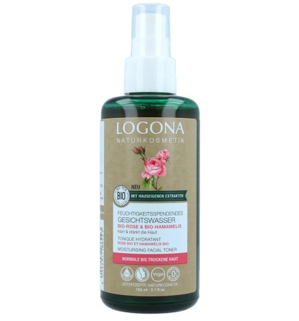 Tónico facial Rosa Damascena Logona 150 ml.