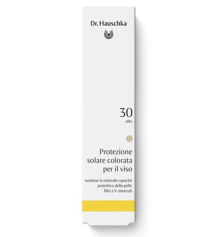 Crema solar facial con color SPF 30 Dr. Hauschka 40 ml.