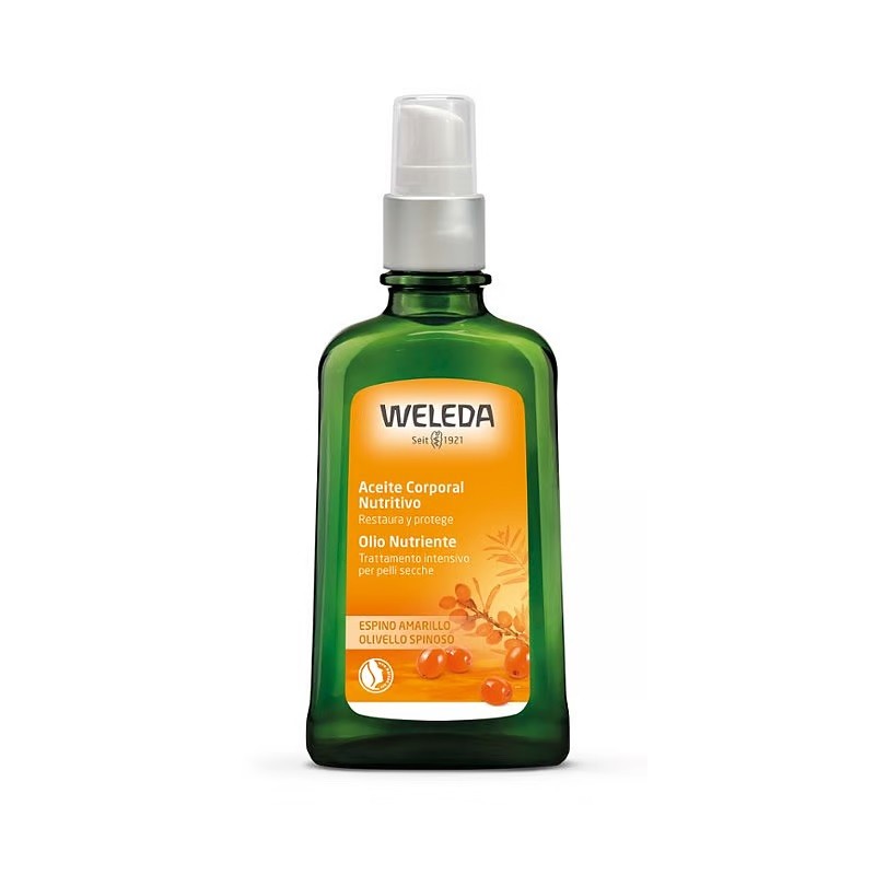 Aceite corporal nutritivo con Espino Amarillo Weleda 100 ml.