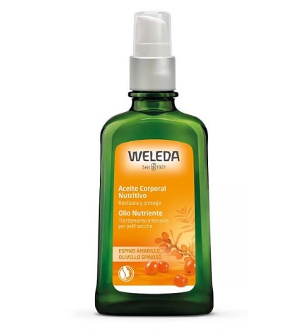 Aceite corporal nutritivo con Espino Amarillo Weleda 100 ml.