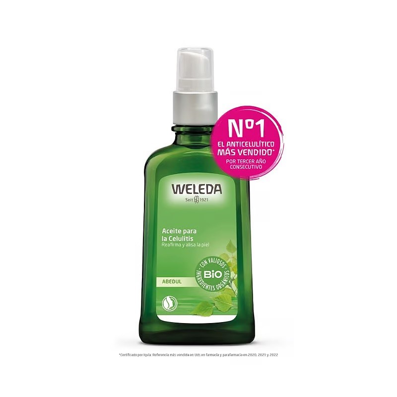 Aceite anticelulítico Abedul Weleda 100 ml.