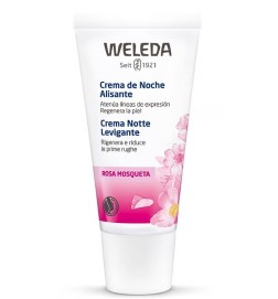 Crema de noche alisante Rosa Mosqueta Weleda 30 ml.