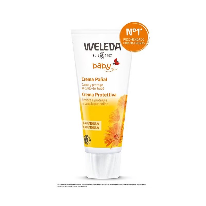 Crema Pañal de Caléndula bebé Weleda 75 ml