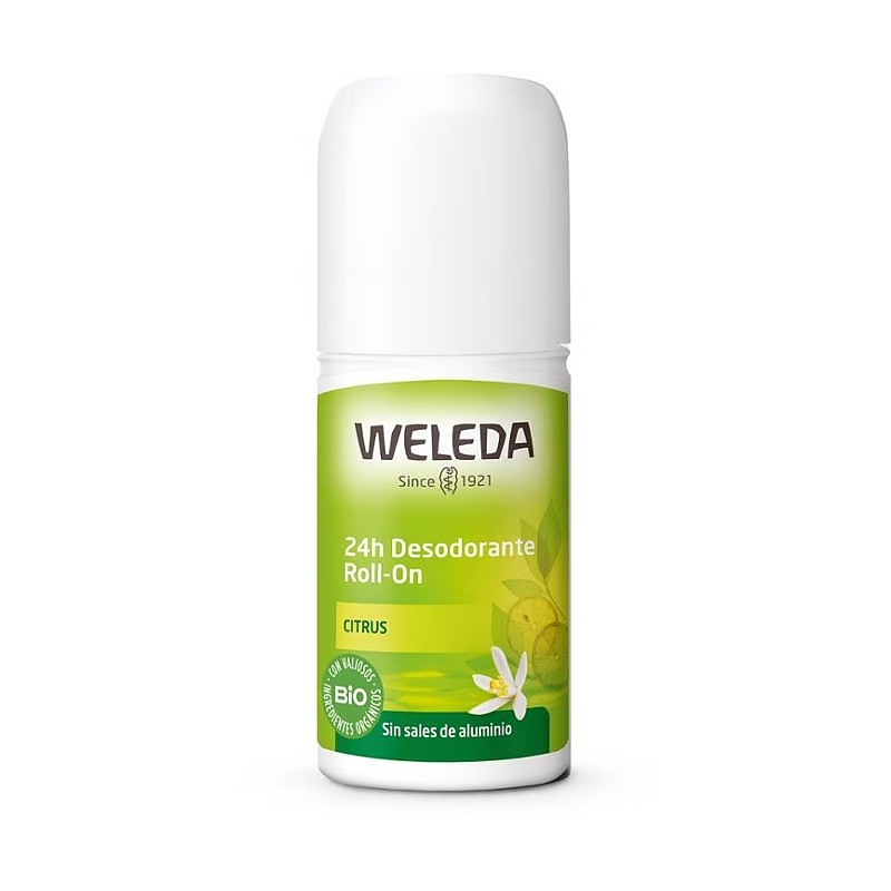 Desodorante Roll-on Citrus Weleda 50 ml.