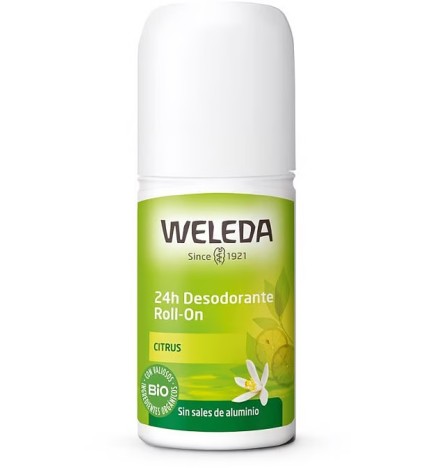 Desodorante Roll-on Citrus Weleda 50 ml.