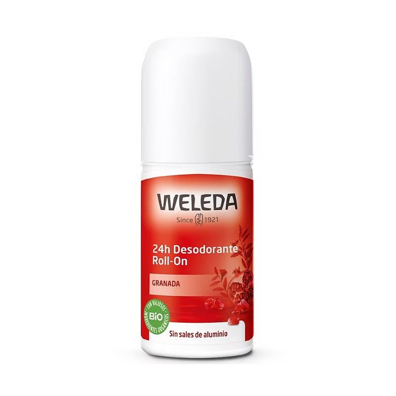 Desodorante Roll-on 24h. Granada Weleda 50 ml.