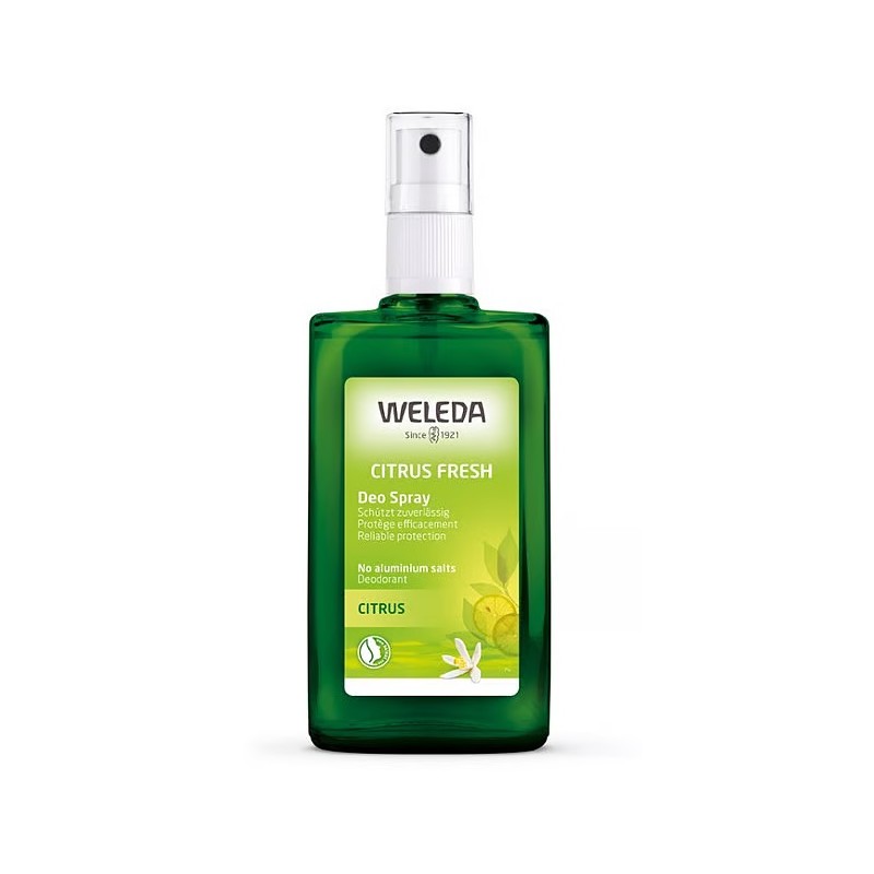 Desodorante spray Citrus Weleda 100 ml.