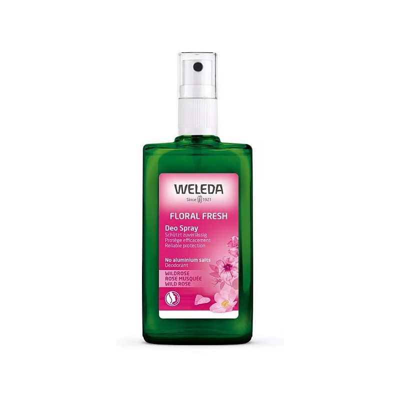 Desodorante spray Rosa Weleda 100 ml.