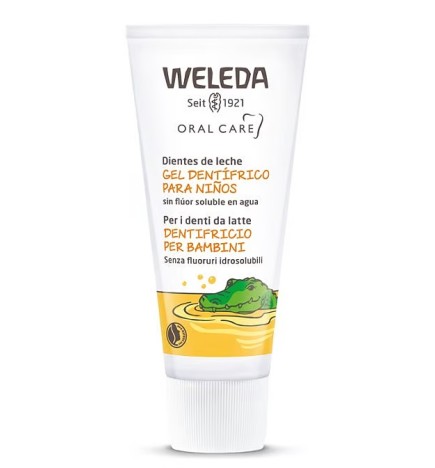 Gel dentífrico para niños Weleda 50 ml.