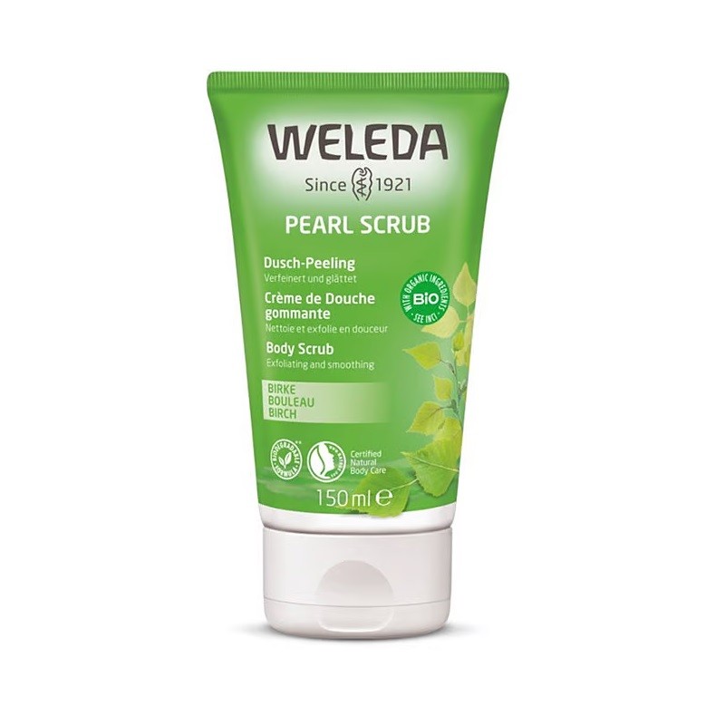 Exfoliante de Abedul Weleda 150 ml.