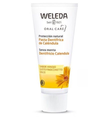 Pasta dentífrica de Caléndula Weleda 75 ml.