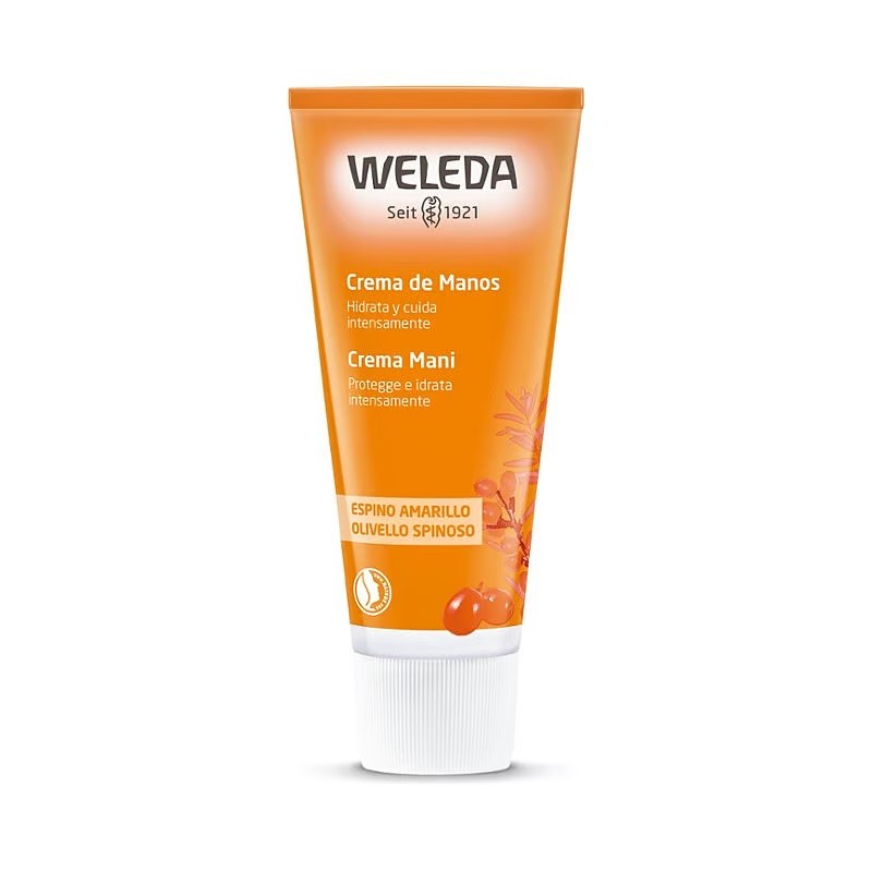 Crema de manos Espino Amarillo Weleda 50 ml.