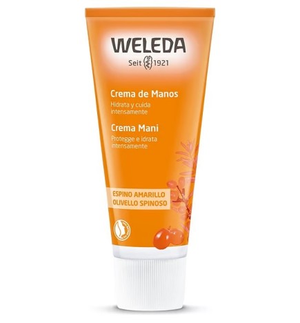 Crema de manos Espino Amarillo Weleda 50 ml.