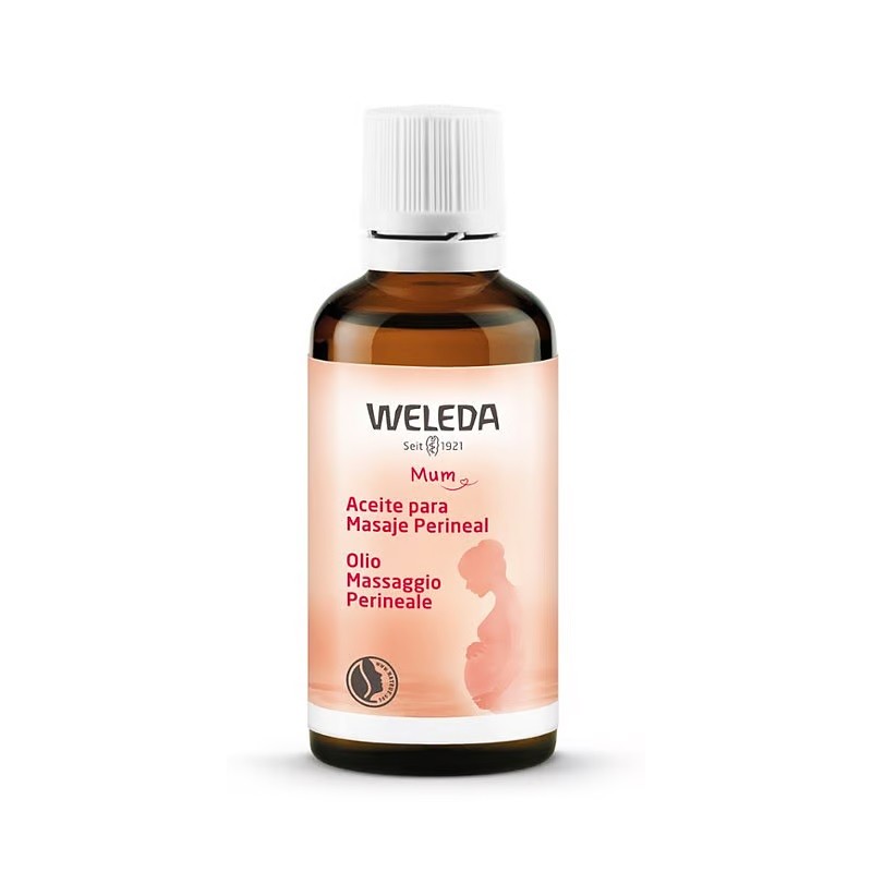 Aceite para masaje prenatal perineal Weleda 50 ml.