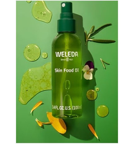 Skin Food Aceite seco ultraligero Weleda 100 ml.