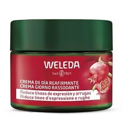 Crema de Día Reafirmante de Granada y Péptidos de Maca Weleda 40 ml.