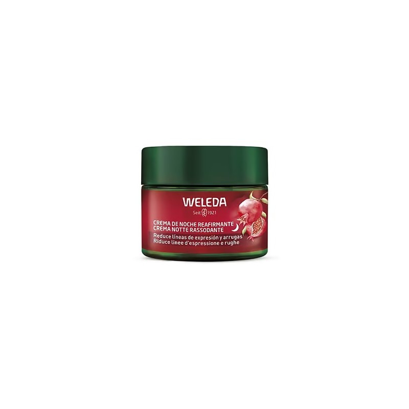 Crema de Noche Reafirmante de Granada y Péptidos de Maca Weleda 40 ml.