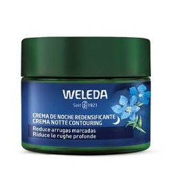 Crema de noche Redensificante de Genciana Azul y Edelweiss Weleda 40 ml.