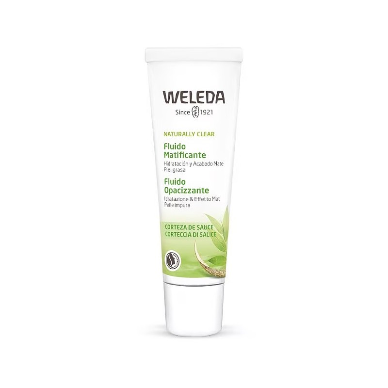 Fluido matificante piel mixta/grasa Weleda 30 ml.