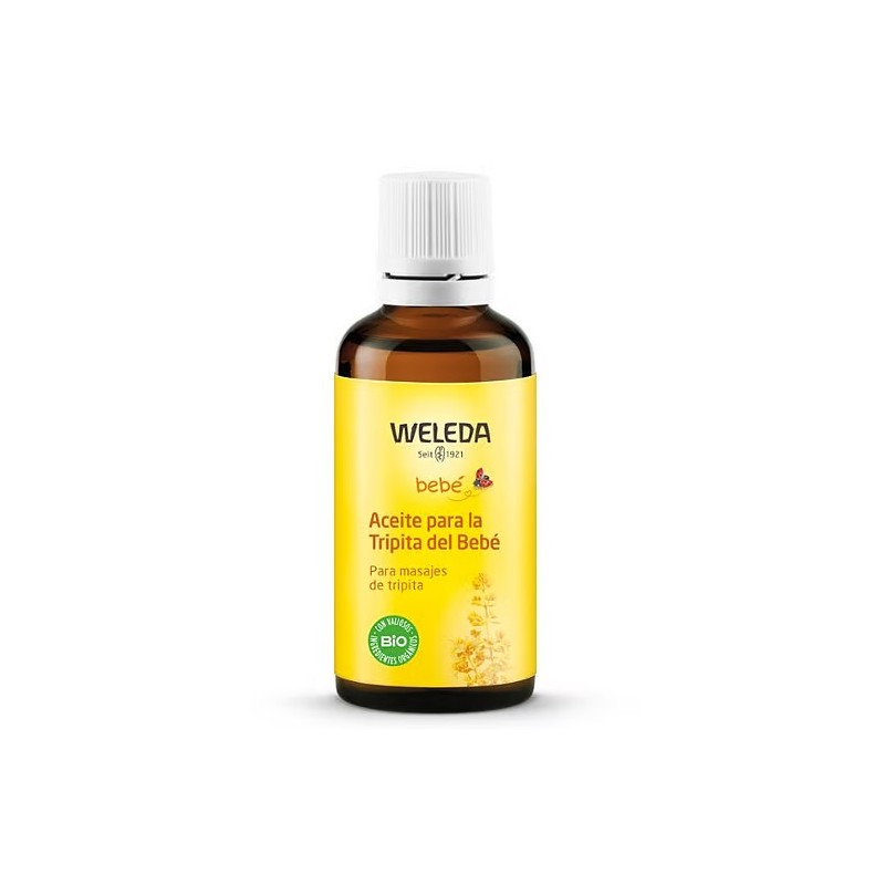 Aceite para la Tripita del Bebé Weleda 50 ml.