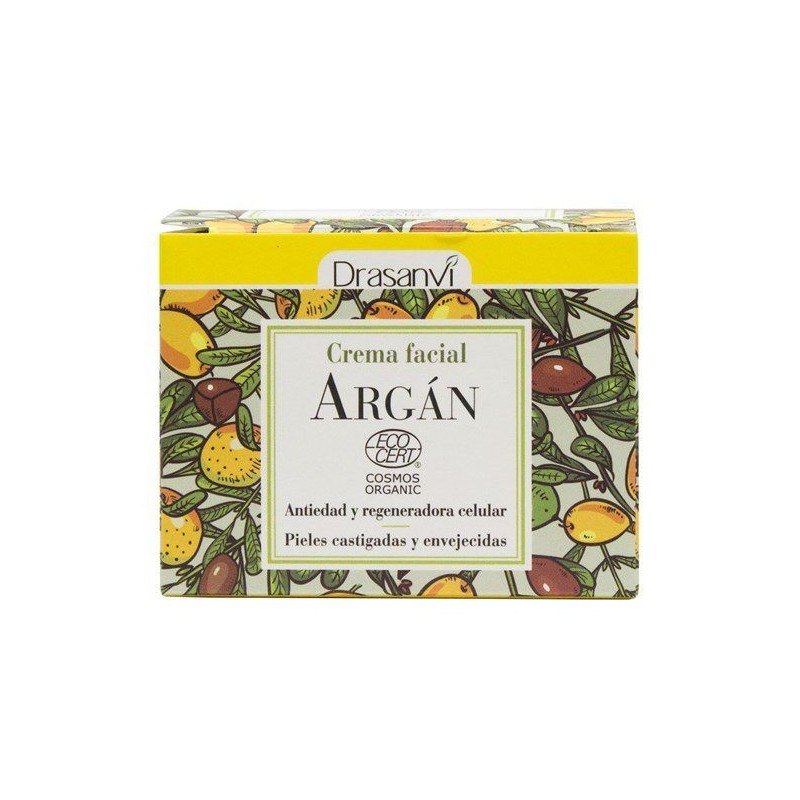 Crema facial de Argán Drasanvi 50 ml.