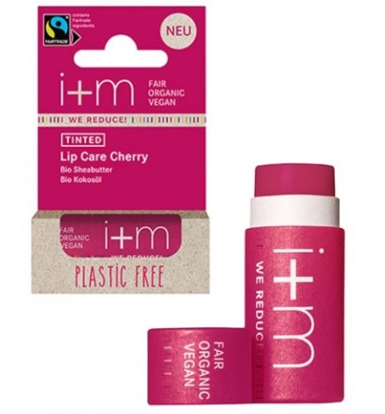 Bálsamo labial color Cereza I+M Fair Organic