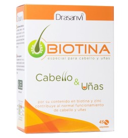Biotina 400 Cabello y Uñas Drasanvi