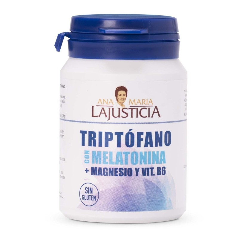 Triptófano con Melatonina + Magnesio y Vitamina B6 Ana María Lajusticia