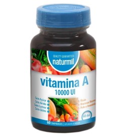 Vitamina A 10.000 UI Naturmil 60 comprimidos