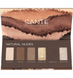 Paleta 6 sombras ojos Nudes Sante