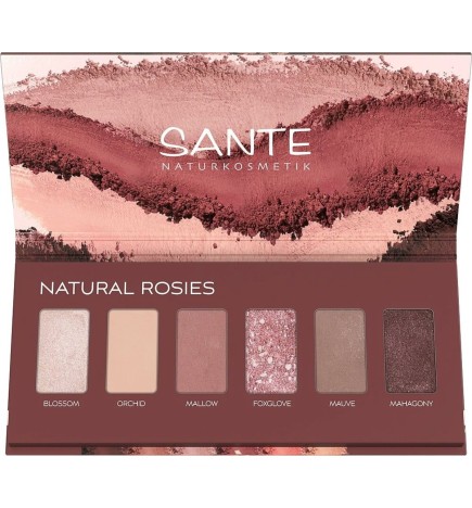 Paleta 6 sombras ojos Rosies Sante