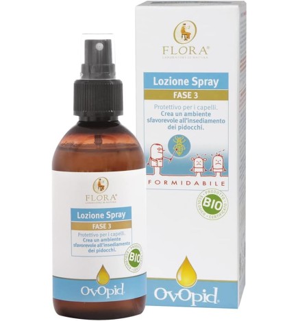 Loción antipiojos Ovopid Flora 150 ml. (Fase 3)