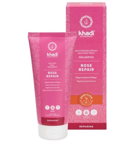 Champú reparador Rosas Khadi 200 ml.