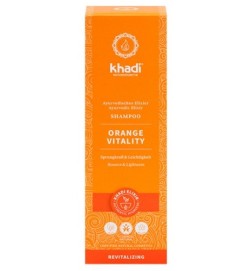 Champú Vitalidad Naranja Khadi 200 ml.