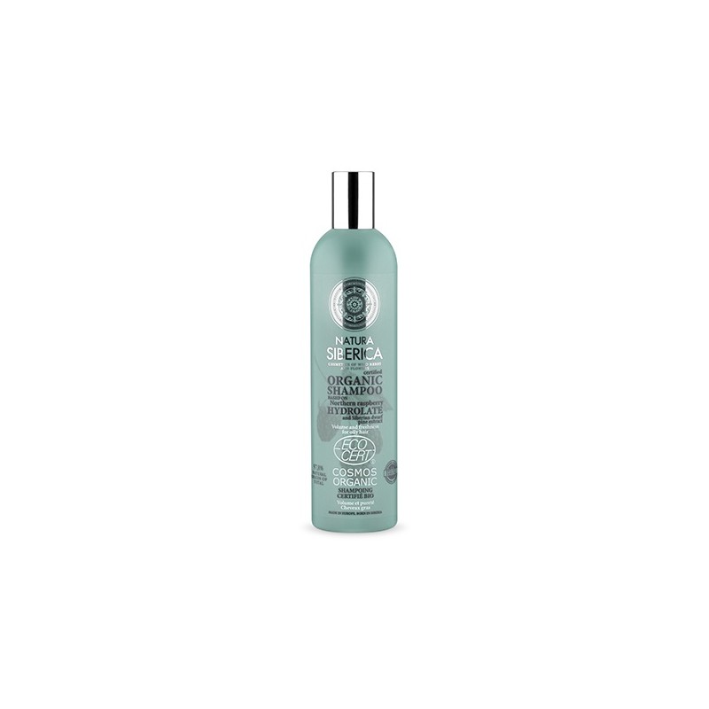 Champú para cabello graso, volumen y equilibrio Natura Siberica 400 ml.