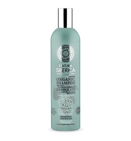 Champú para cabello graso, volumen y equilibrio Natura Siberica 400 ml.