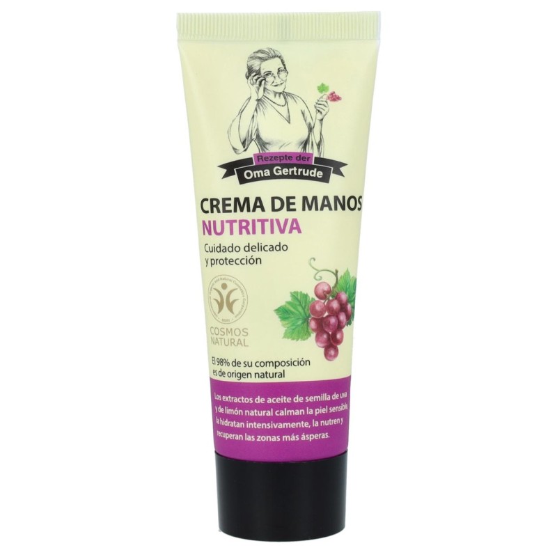 Crema nutritiva para manos Oma Gertrude 75 ml.