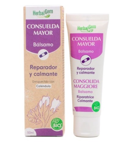 Bálsamo Consuelda Mayor Reparador Calmante Herbalgem 50 ml.