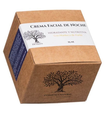 Crema Facial de Noche Potente Hidratación y Nutrición Di Oleo 75 ml.