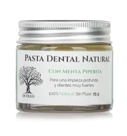 Pasta de dientes con Menta Piperita Sin Flúor Di Oleo 75 g.