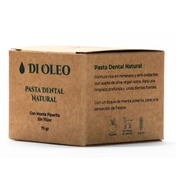 Pasta de dientes con Menta Piperita Sin Flúor Di Oleo 75 g.