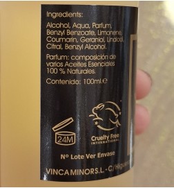 Agua Esencias del Nilo Vinca Minor 100 ml.