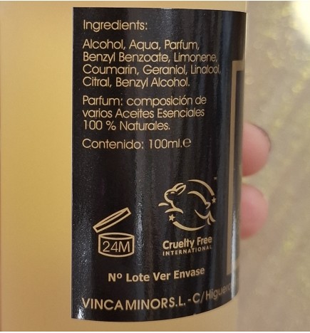 Agua Esencias del Nilo Vinca Minor 100 ml.