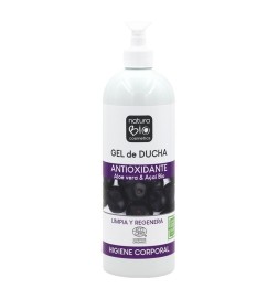 Gel ducha Antioxidante aloe & açai NaturaBIO 740 ml.