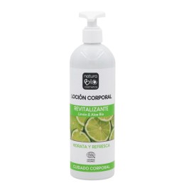 Loción corporal Revitalizante Limón Aloe Bio NaturaBIO 500 ml.