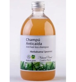 Champú anticaída con Hierbabuena Natural Carol 500 ml.